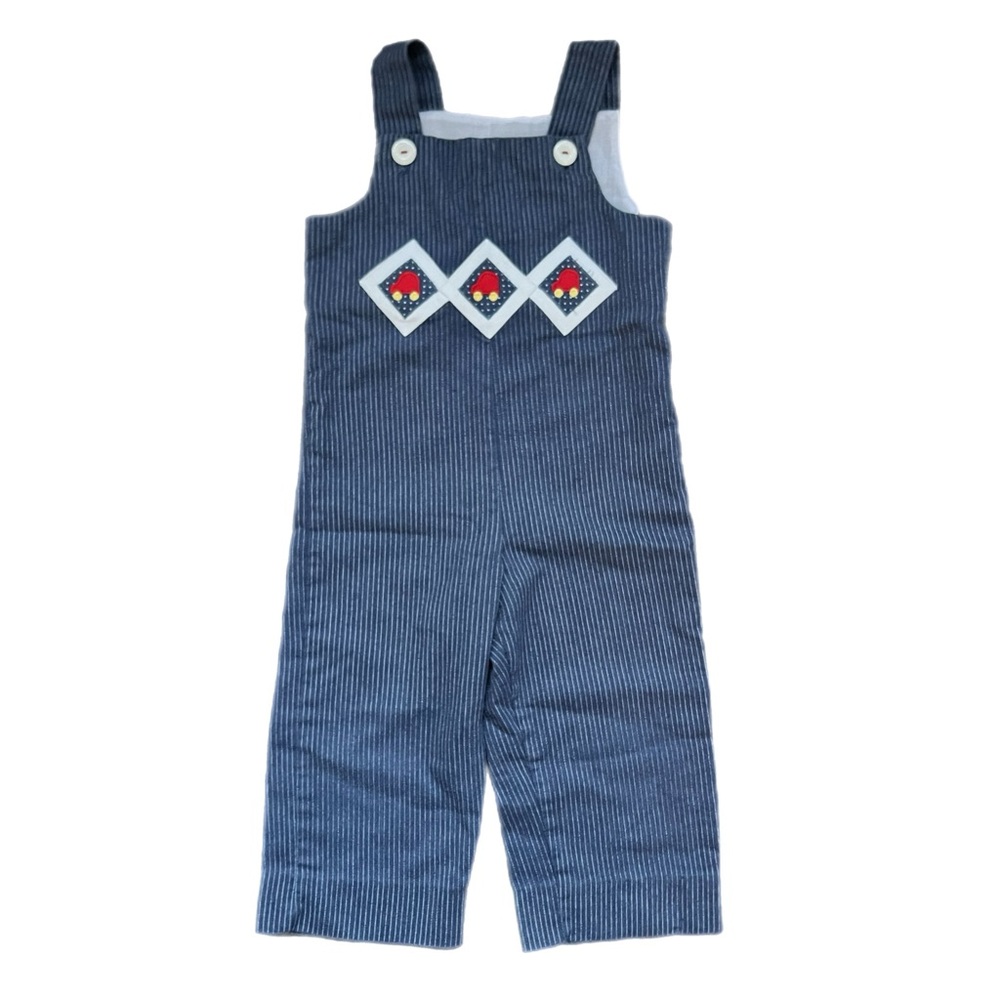 Chocolate Soup Little Boy's Overalls - 4T